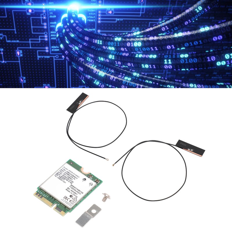 WiFi 7 Card 2.4G 574Mbps 5G 2400Mbps 6G 5800Mbps BT