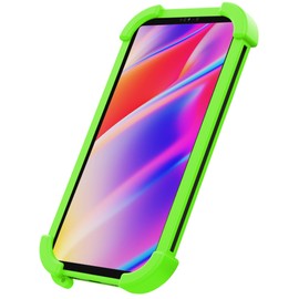 Tablet Case 7 Inch Universal Fit Valid for All 7 Inch Tablet Models Anti-Shock Protection Non-Slip Durable Easy Cleaning (Green)