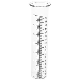 2 Pcs Rain Gauge Outdoor Replacement Rain Gauge Cylinder for Yard Garden Home Outdoor