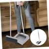 PACKOVE 1Set Broom and Dustpan Set with Flexible Bristles and