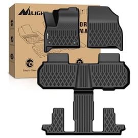 Nilight TPE - Alfombrillas para Chevy Traverse GMC Acadia 7 Asientos 2024-2026 y Buick Enclave 7 Asientos 2025 2026 para Todo Tipo de Clima, Ajuste Personalizado