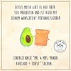 Mr. & Mrs. Panda Bierglas Avocado Toast - Geschenk, Verlobt,