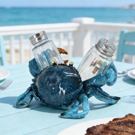 Crab Kitchen Accessories Decorative Salt And Pepper Shakers Set For Picnic