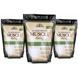 Village Naturals Terapia, Foaming Epsom Remojo, Molestias Y