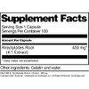 Atractylodes Root 4:1 Extract - 450 mg (100 Capsules, ZIN:
