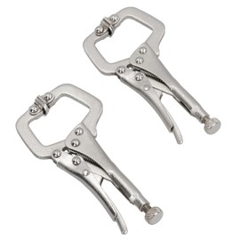 2pc 4" Mini Locking C Clamp/Fastener/Welding/Mole Grip/Adjustable TE500