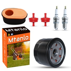 Mtanlo Oil Filter for MTD 751-12690 CR30 CLT38G CLT42G CLT42H 4P90HU 4P90HUA 4P90HUB Motor Lawnmower 951-12690 751-11501 937-05065A with Air Filter BP6ES Spark Plug