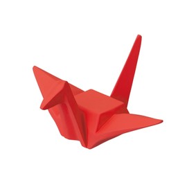Decore ZCB-29612 Concombe Paper Crane Base, Red, Approx. 31.5 x 22.8 x 1.6 inches (80 x 58 x 42 cm)