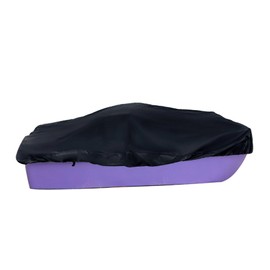 YSMN Pedal Boat Mooring Cover 420D Fits 3 or 5 Person 115 L x 80 W Black