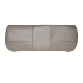 2005 2006 2007 Ford F250 F350 F450 F550 Super Duty XL Work Truck Synthetic Leather Replacement Seat Cover, Vinyl Bench Bottom & Top Seat Covers (Front Bench Bottom, 2005-07 Medium Pebble Tan)