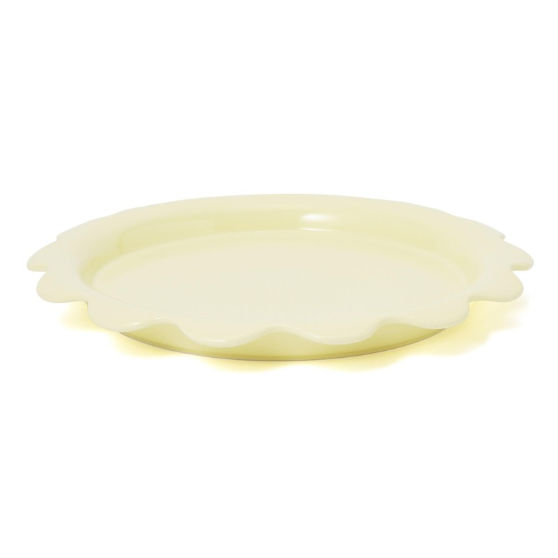 Francfranc Franfranc Rough Plate Large Yellow Flatware Plate New Life