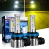 【Memory Function Model】SUPAREE H8 LED Fog, 2 Colors, Ultra-Bright, H11