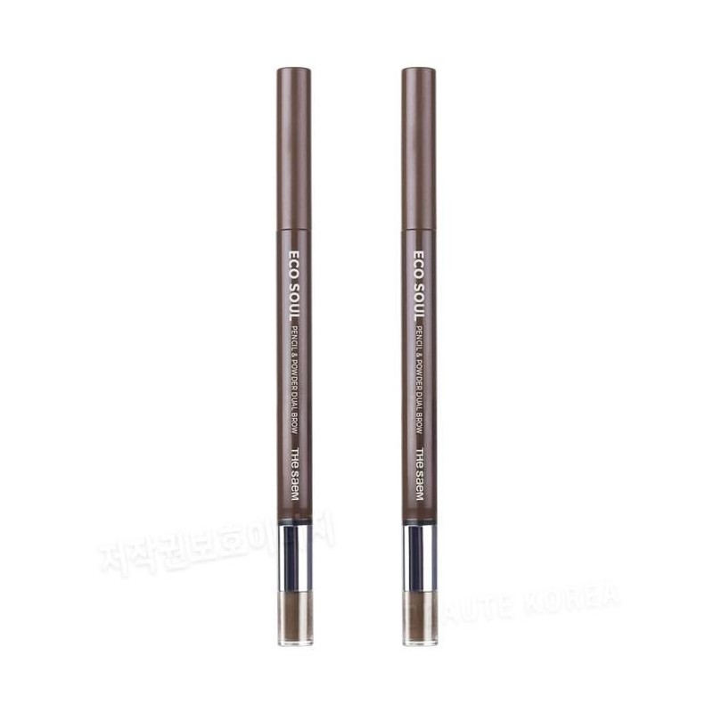 The Saem Eco Soul Pencil & Powder Dual Brow 03