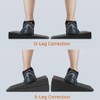 AIMALL Adjustable Fitness Wedges, 3-Piece Yoga Stretch Set for Leg