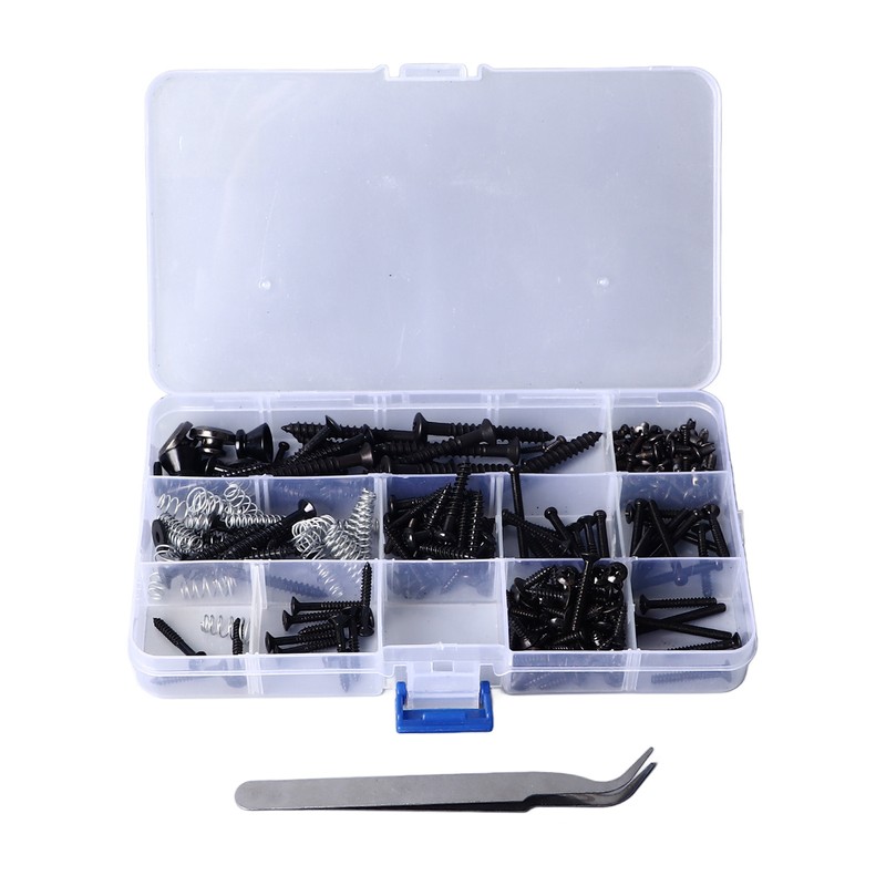 Guitar Repair Screw Kit Electric Acoustic Guitar Mounting Screws Strap