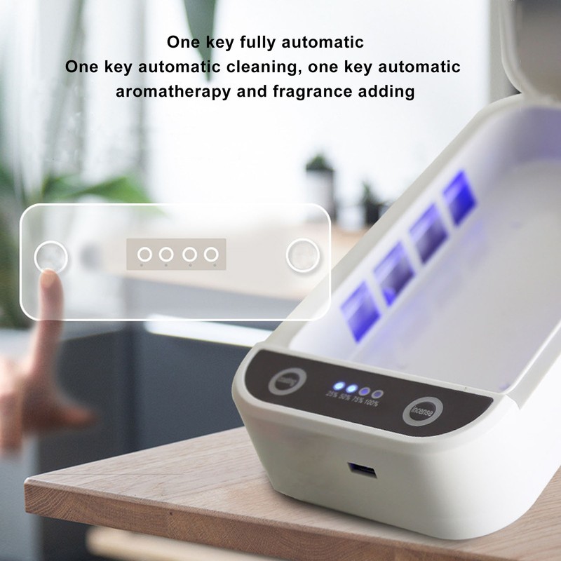 UV Cleaning Box Automatic Timing English Voice Prompt Multi Purpose