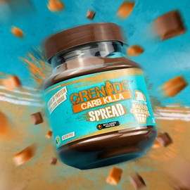 Grenade Carb Killa Protein Chocolate Spread | 7g High Protein Snack | High Protein Low Sugar | Gluten Free No Stir | Chocolate Chip Salted Caramel, 12.7oz