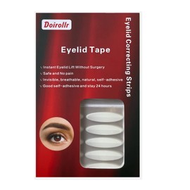 400Pcs Eyelid Tape | Eyelid Lifting Stripes for Hooded Eyes | Invisible Correcting Tape for Droopy Eyes | Multiple Sizes for All Eye Shapes | Self-Adhesive, Easy to Apply