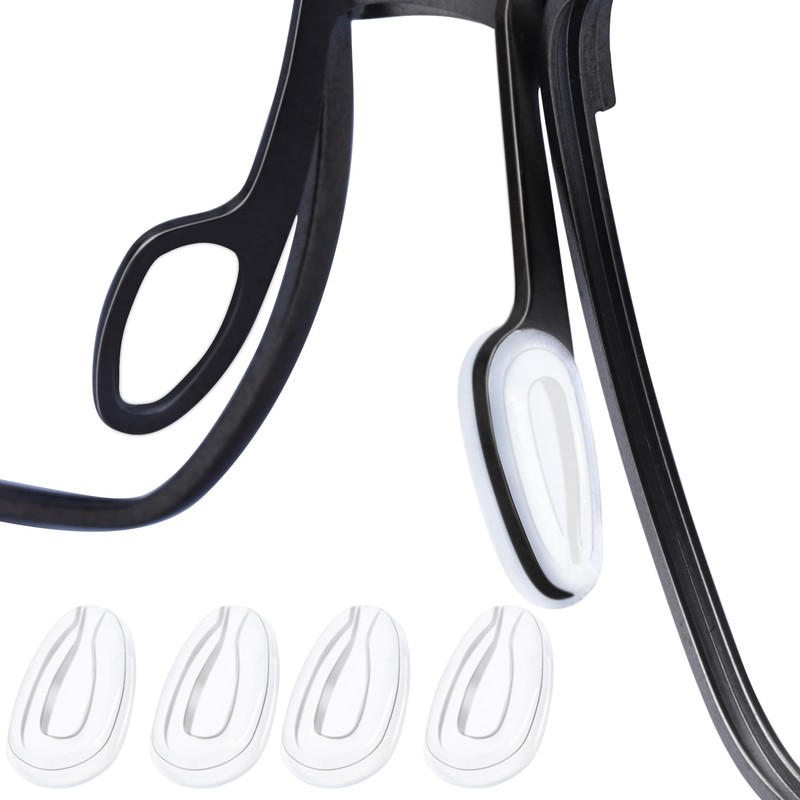 Betterun Clear Replacement 2 Pairs Nose Pads Pieces for Oakley