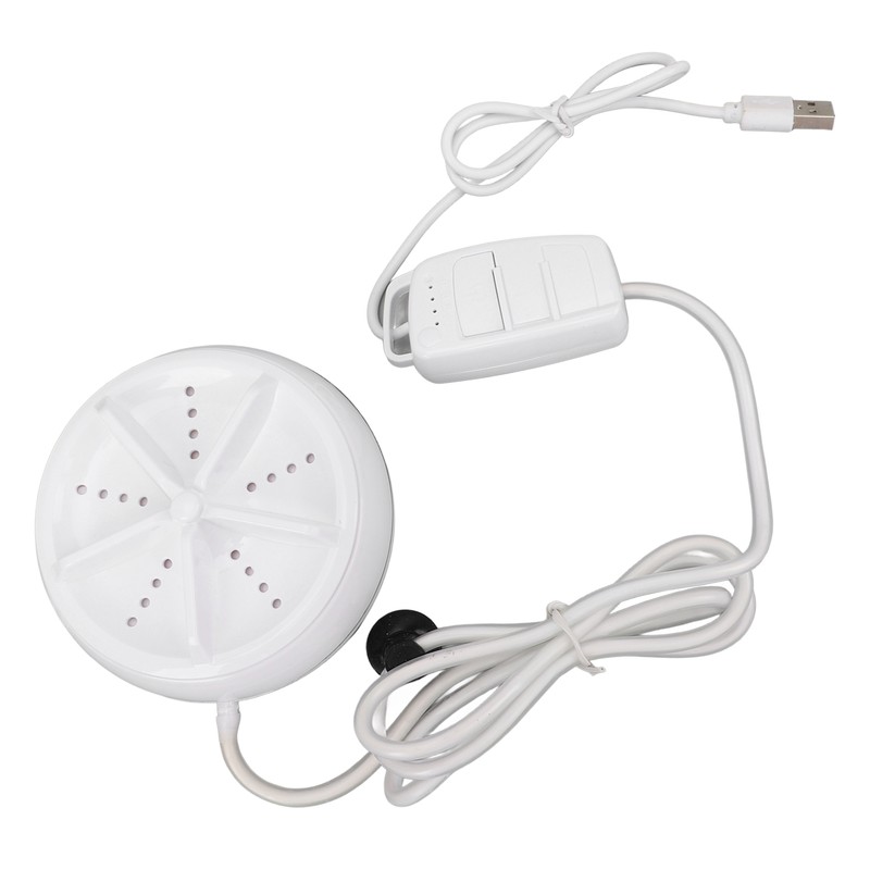 Mini Ultrasound Washing Machine USB Portable Turbine Cleaning 4 Level