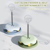KECUSIN Cat Turntable Toy – Cat Interactive Slow Feeder Toy,