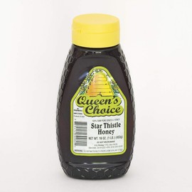 California Raw Star Thistle Honey 16 Oz. 1 LB 453 g Pure Natural Grade A Gift Wrapped Pack Of Two
