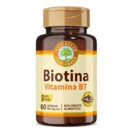 Suplemento en cpsula Naturelab Carbohidratos de Biotina con vitamina B7 x 500mg                                                                       