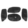 Car Door Armrest Cover Microfiber Leather Trim Sticker Fit for