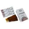 raajsee 15 GMS x 12 Pack White Sage Incense Sticks,100% Pure Organic Natural Hand Rolled Free from Chemicals - Perfect for Aromatherapy, Cleansing,Meditation and Church