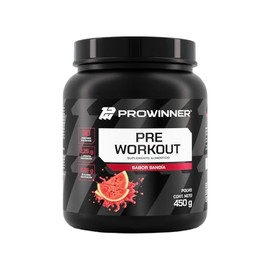 PROWINNER | Pre Workout, Suplemento Alimenticio, Sabor Sandía, con Creatina Monohidrato, BCAA’s, Beta Alanina y L-Taurina, Antes del Entrenamiento, Bo