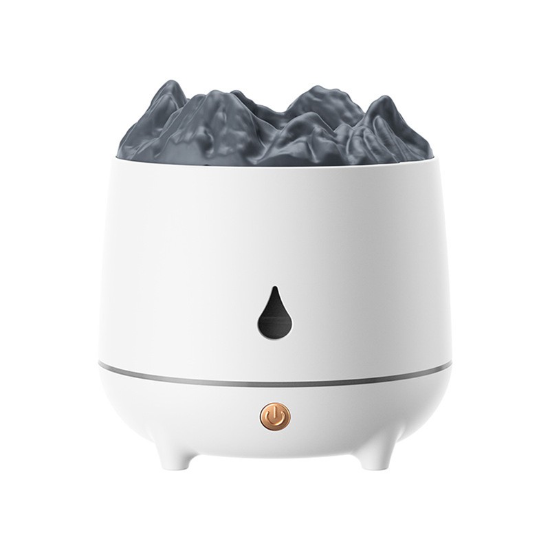 Volcano Aroma Diffuser 400ML Fine Misting Low Noise Flame Humidifier