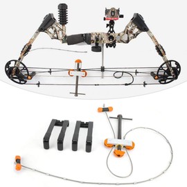 Bow Press Arrow Bow-Metal Portable Outdoor Compound Bow Press Quad Bracket Set Hunting Archery Arrow Shooting Tool