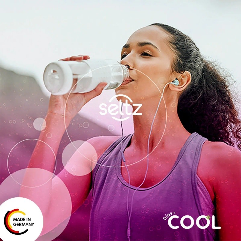 Seltz Electrolitos Efervescentes Sabor Kiwi Fresa