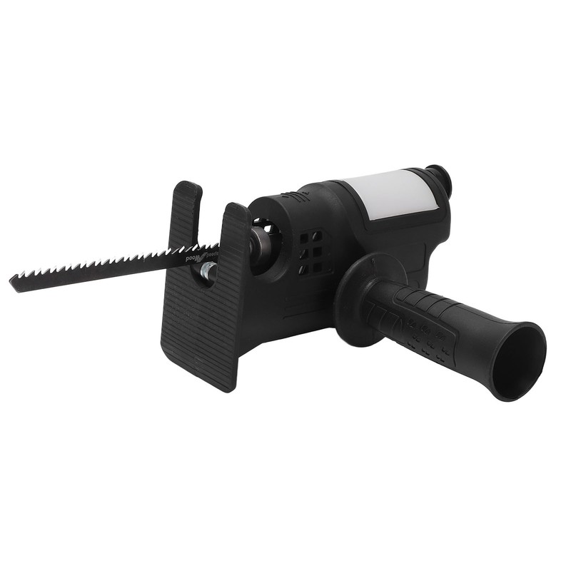 Black Electric Drill to Chain Saw Adapter Converter Ergonomic Electric