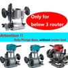 Dobetter Plunge Router Base Replace for Makita 196094-2, Aluminum Plunge