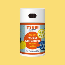 Tsubi Japanese Spice Blends - Yuzu & Tangerine Shichimi - Togarashi Yuzu Tangerine - 1 container - 40g