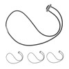 [Set of 4] Adjustable Elastic Band for Trash Cans, Household