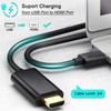 Jofnaylr USB to HDMI Cable 6.6FT, USB to HDMI Cable