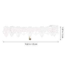 - 2 piezas de liga de novia con diamantes de imitación para mujer, ligas de encaje para novia y mujer, 25×5cm