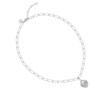 RADLEY Women's Silver Plated Heart Padlock Charm Pendant Necklace RYJ2447S