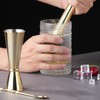 Gbuxska Gold Muddler for Cocktails, 10 Inches Bar Spoon, 1