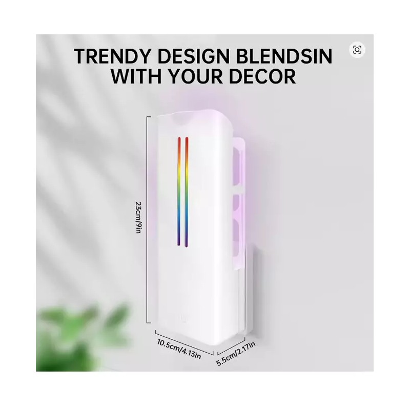 Burlan Flying Insect Trap Plug in Mosquito Bug Zapper with