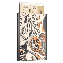 Aluminum Card Holder Slider by Ögon Design - RFID Blocking – The Original Minimalist Slim Automatic Wallet for Men and Woman (Paiheme)