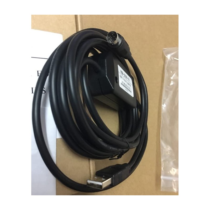 USB Programming Cable for Mitsubishi PLC FX3U and FX Series,