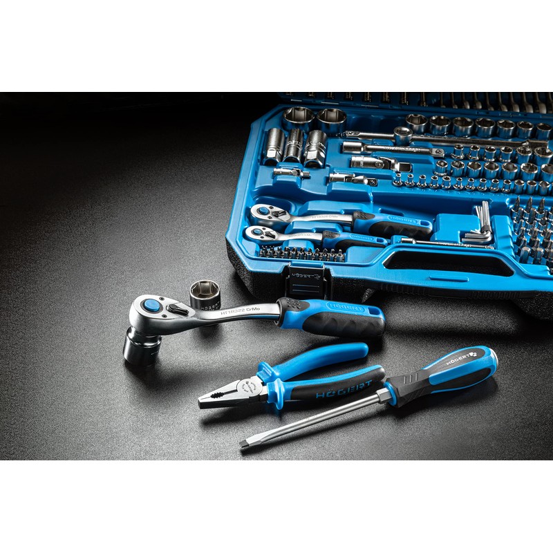 Högert 4 Piece Screwdriver Set Screwdriver Magnetic Slotted Kreutz