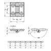 Ganter Normelemente GN 237.3-NI-60-60-A-SW Heavy Duty Hinge Stainless Steel NI