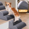 CiWiVOKi 2-Step Modular Dog Ramp - Non-Slip Stairs for Small