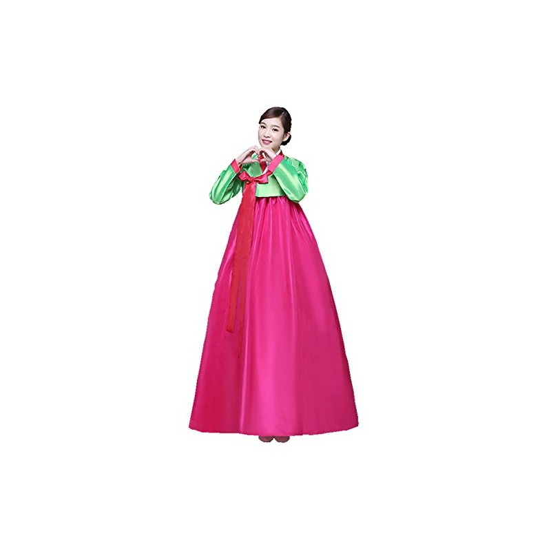 [Manufacturer] Korean Folk Costume, Hanbok Kaemai School Dress (L, Green)