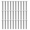 30Pcs M8x1.25 Screw Bolt A2 Stainless Steel Cup Square Coarse