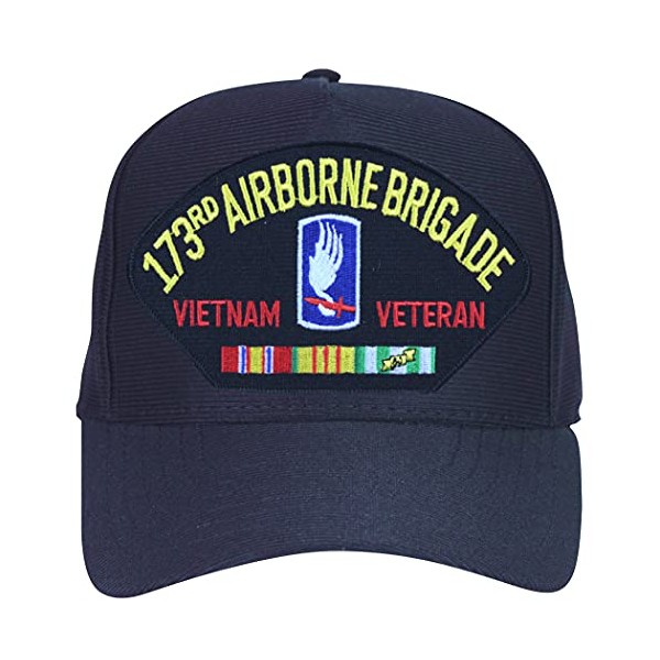 173rd Airborne Brigade Vietnam Veteran Ball Cap Navy Blue